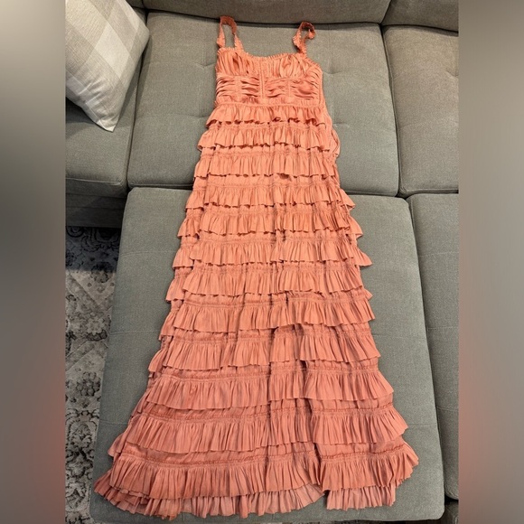 Ulla Johnson Camille Gown in Tuberose Pink size 6 - Picture 8 of 16